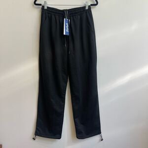 NWT - Romwe Black Drawstring Hem Sweatpants - Small